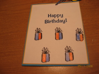 Birthday card